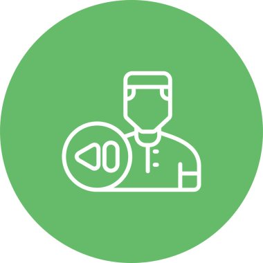 kullanıcı. Web simgesi vektör illüstrasyonu