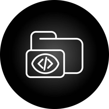 dizin web simgesi, basit vektör illüstrasyonu