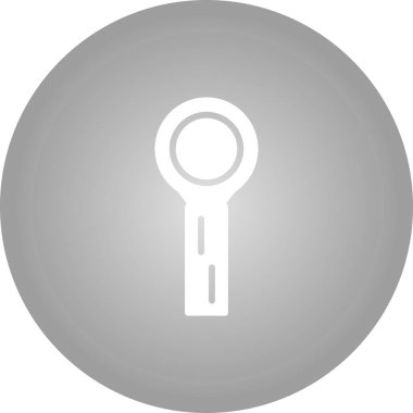 Vektör illüstrasyonu, Kablo Lugs simgesi arkaplanı         