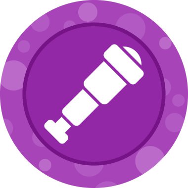 Teleskop simgesi. Eğitim ve bilim koleksiyonundan ince çizgili teleskop ikonu. Beyaz arkaplanda izole edilmiş ana hat vektörü