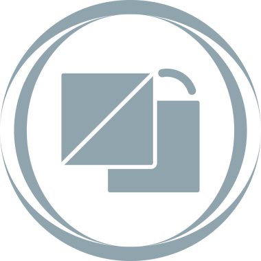 Önplan web simgesi, vektör illüstrasyonu