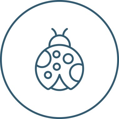 Uğur böceği vektör illüstrasyonuName