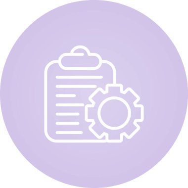 Pano simgesi, vektör illüstrasyonu basit tasarım