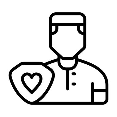 kullanıcı. Web simgesi vektör illüstrasyonu