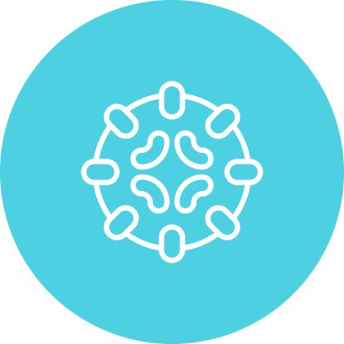 Hedef simgenin vektör illüstrasyonu 