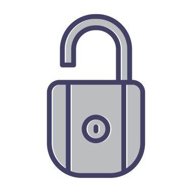 simge vektör illüstrasyonunun kilidini aç 