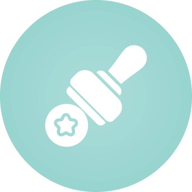 vector illustration of modern Stamp icon   