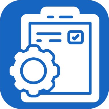 Dosya Yönetimi web simgesi basit illüstrasyon