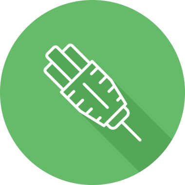 Ethernet web simgesinin vektör illüstrasyonu