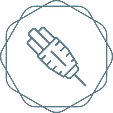 Ethernet web simgesinin vektör illüstrasyonu