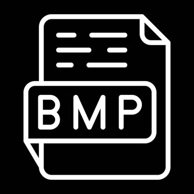 bmp dosya biçimi simgesi web basit illüstrasyonuName