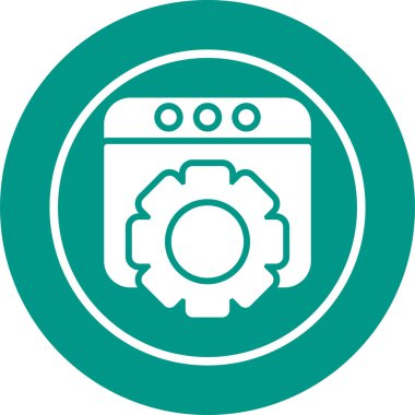 Tarayıcı pencere simgesi izole edilmiş beyaz arkaplan. Açık sekme işareti. Tarayıcı çerçeve sembolü. Dış bağlantı işareti. Çizgi, taslak ve doğrusal simge. Vektör İllüstrasyonu