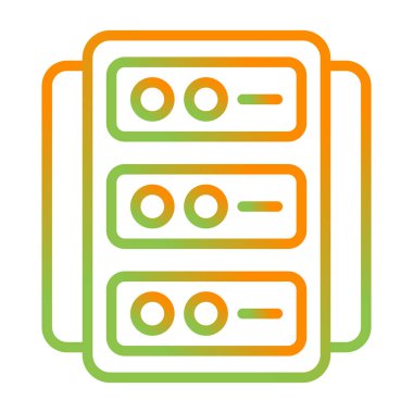 Sunucu, Sunucu, Sunucu Beyazın Doğrusal Simgesi