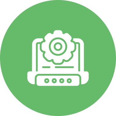 ayar simgesi, vektör illüstrasyonu