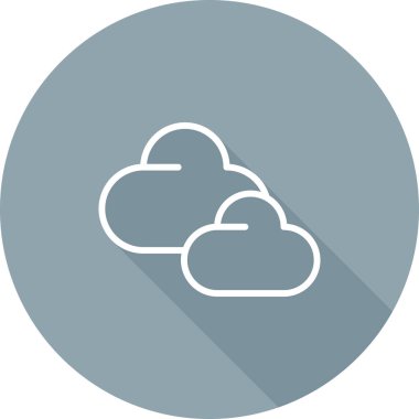 cloud web icon simple illustration