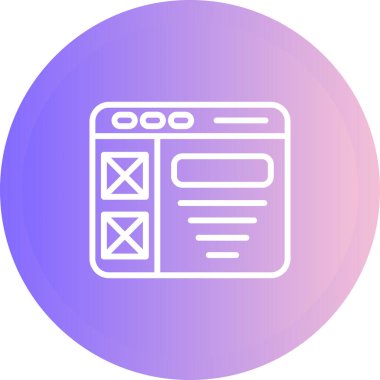 Tel çerçeve, ilgili konsept illüstrasyon, simge, arkaplan ve grafikler.  