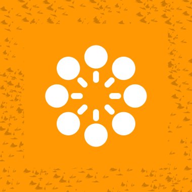 Simge yükleme vektör illüstrasyonu