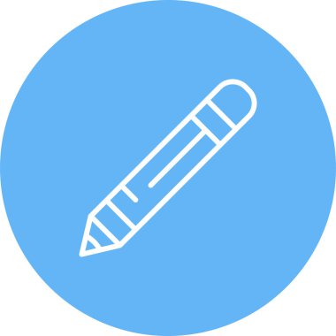 Kalem. Web simgesi basit tasarım