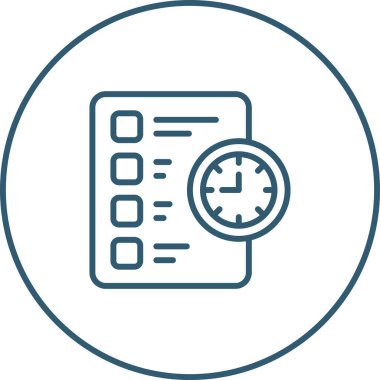 belge web simgesi vektör illüstrasyonu