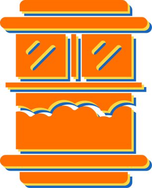 pencere web simge vektör çizim 