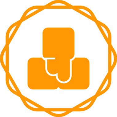 Buz ağı ikonu vektör illüstrasyonu 