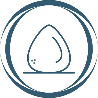 Yumurta ağ simgesi, basit vektör illüstrasyonu 