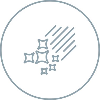 Yıldız simgelerinin vektör illüstrasyonu