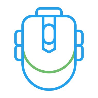 Oyun Fare simgesi, vektör illüstrasyonu basit tasarım