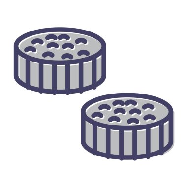 Suşi simgesinin basit web çizimi