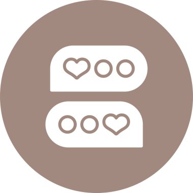 kalp simgesi, web basit illüstrasyon