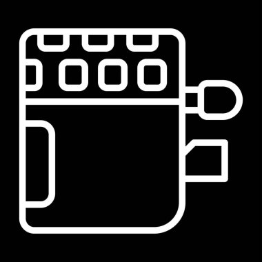 Düz Aktarım simgesi. vektör illüstrasyonu