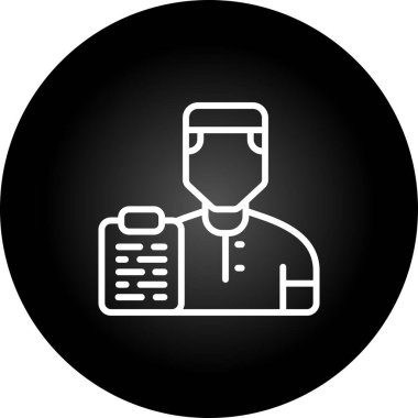 kullanıcı web simgesi, basit vektör illüstrasyonu