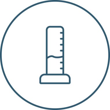 Mezuniyet Silindiri simgesinin vektör illüstrasyonu
