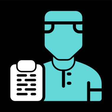 kullanıcı web simgesi, basit vektör illüstrasyonu