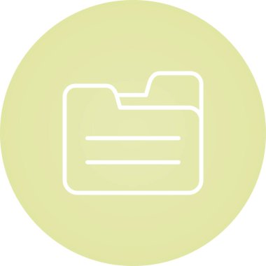 Dizin Açık Web simgesi, basit vektör illüstrasyonu