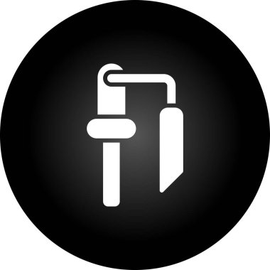 Ateşleyici Vektör Satır Simgesi Tasarımı