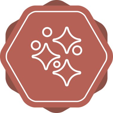 Yıldız simgelerinin vektör illüstrasyonu