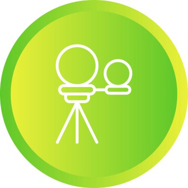 Heliograph. web icon simple illustration  clipart