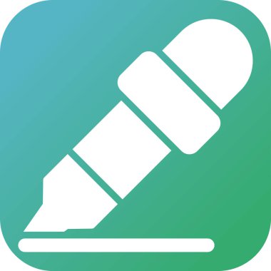 Göz damlası Simgesi Düzlüğü. Vektör Göz Damlası Sembolü