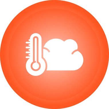 bulut web simgesi basit illüstrasyon