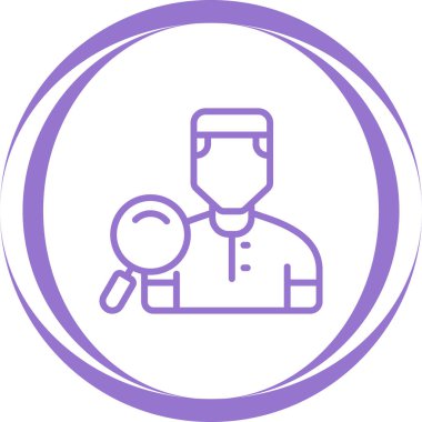 kullanıcı web simgesi, basit vektör illüstrasyonu