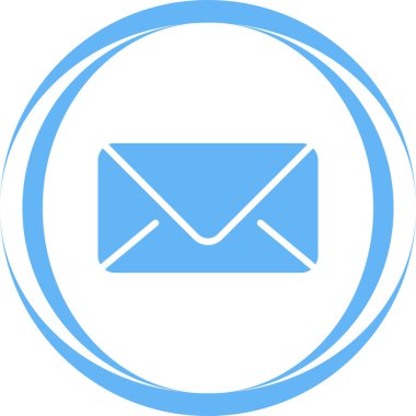 Posta simgesinin vektör illüstrasyonu