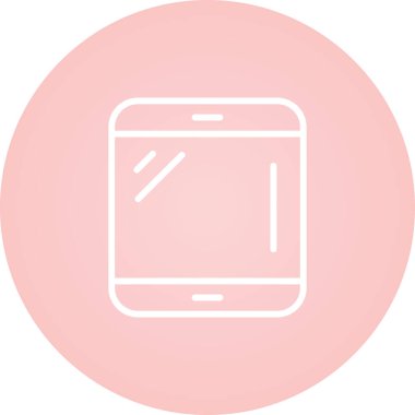 dijital tablet, teknoloji izole edilmiş simge