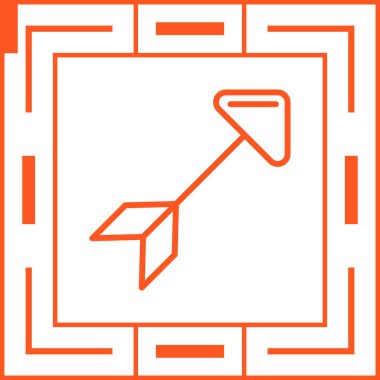 ok web simgesi, vektör çizim