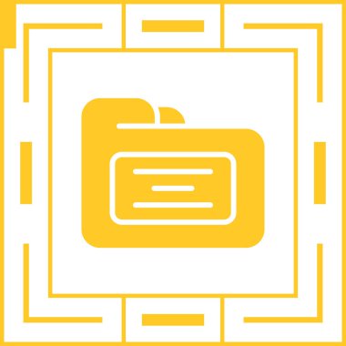 dizin web simgesi, basit vektör illüstrasyonu