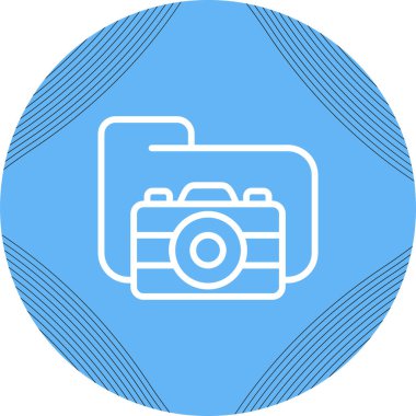 belge web simgesi vektör illüstrasyonu