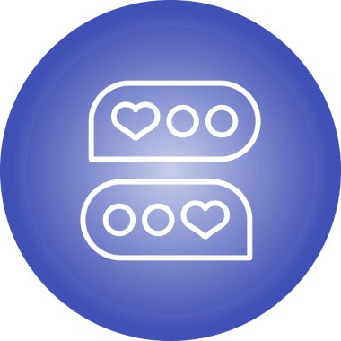 kalp simgesi, web basit illüstrasyon