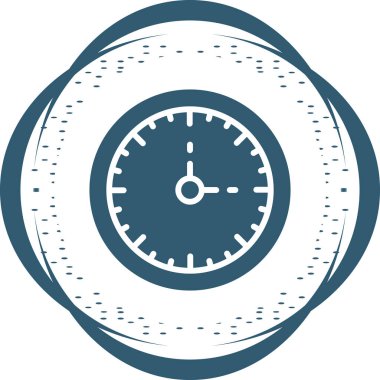 saat vektör simgesi işareti, sembol