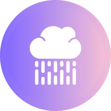 bulut web simgesi basit illüstrasyon