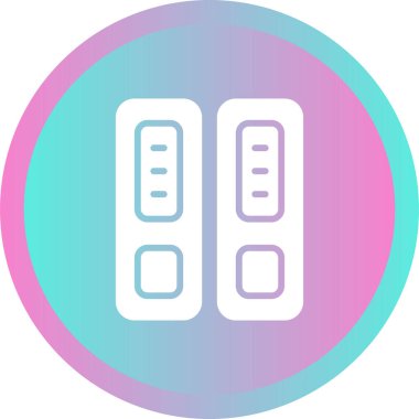 dizin web simgesi, basit vektör illüstrasyonu